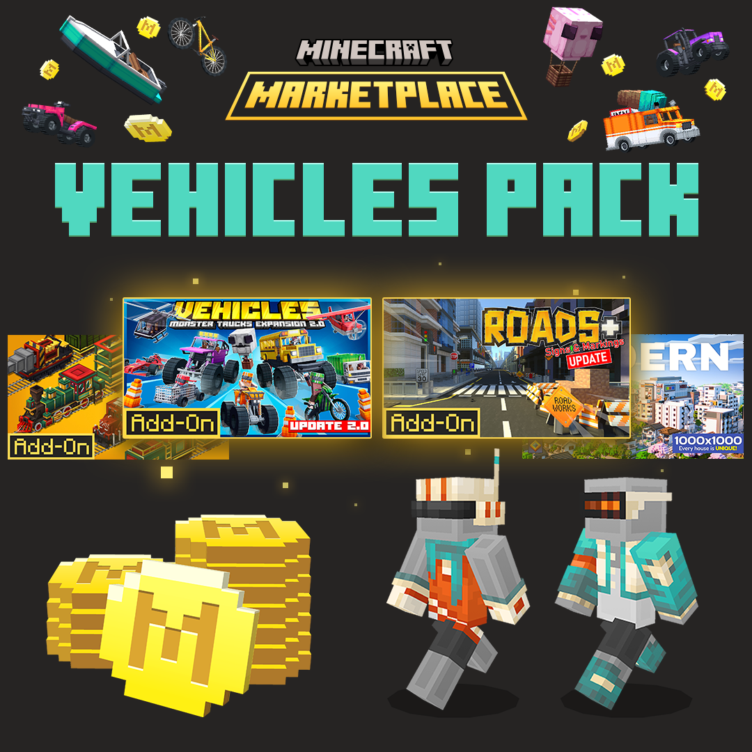 Minecraft Vehicles Pack